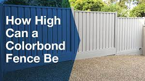 Vinyl fencing is attractive, durable, and easy to. How High Can A Colorbond Fence Be Service Seeking