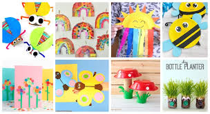 Manualidades De Primavera Para Ninos 30 Fotos Ideas Faciles