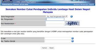 Jadi jika anda bermastautin atau. Check No Cukai Pendapatan
