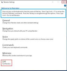 Press the xbox button  to open the guide, and then select profile & system > settings. How To Turn Off Narrator On Windows 10
