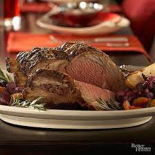 Christmas Rib Roast Recipe Holiday Roasts Recipes Rib Roast
