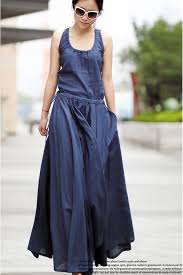 2014 Women S Ultra Long Linen Dress Maxi Dress Women Casual Summer Party Dresses Vestidos Casuais Vestidos Longos Estampados Moda Vestidos