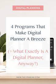 Write down your goals —one of the first things a financial planner would ask you is what you want your money to accomplish. 4 Programs That Make Digital Planning A Breeze The Pink Ink The Pink Ink