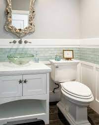 When you wake up in the morning and head into the bathroom, you'll be surrounded by serenity first thing. Pin By Helen Huse On Bathroom Ideas Coastal Bathroom Decor Bathroom Design Decor Beach House Bathroom