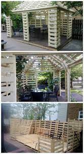 Pavilion Made From Recycled Pallets 1001 Pallets Pallet Outdoor Pallet Furniture Outdoor Backyard