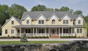 Depending on the height of your porch, porch railings and balusters are optional. Modular Homes With Porches Wrap Around Front Porches