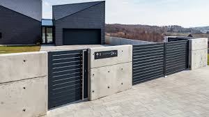 Beton Architektoniczny Wady I Zalety Zdjecie Ogrodzenia House Gate Design House Main Gates Design Minimal House Design