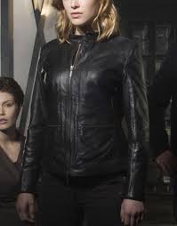 Kristanna loken of terminator 3: Painkiller Jane Jane Vasco Jacket By Kristanna Loken