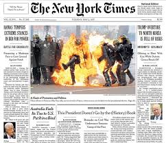 We seek the truth and help people understand the world. The Times Front Page