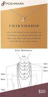 1 Left Friendship Anchor Necklace Anchor Necklace Necklace Necklace Brands