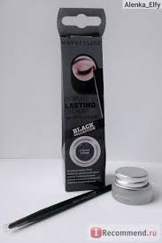 подводка для глаз Maybelline Eyestudio Lasting Drama Gel Liner Maybelline Eyestudio Lasting Drama Black Collection 07 Black Chrome Podvodka Dlya Glaz Gel Podvodka Dlya Glaz Makiyazh