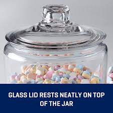 Anchor Hocking Heritage Hill Glass Jar
