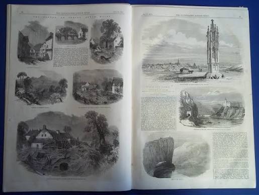 The Illustrated London News (Single Complete Issue: Vol. XXIII No. 635, July 30, 1853) With Lead Article "The Past and Future Government of India" by Herbert Ingram (Publisher), Charles Mackay (Editor), William