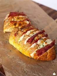She Smears Mayonnaise Onto Crusty Bread Now Watch When She Adds The Salami Recipe Crazy Bread Food Recipes