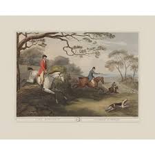 Fox Hunting 2- Giclee Print From British Field Sports | Chairish
