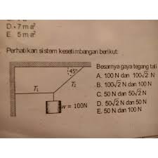 Maybe you would like to learn more about one of these? Besarnya Gaya Tegang Tali T1 Dan T2 Berturut Turut Adalah Brainly Co Id
