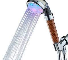Jidoo Led Zenbody Shower Head Ionic Filter Filtration High Pressure Shower Head Water Saving Colorful Ligh High Pressure Shower Head Dry Skin Hair Shower Heads
