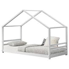 By marcel friedmanposted on march 17, 2016. Kinderbett 90 X 200 Cm Haus Holz Weiss Bettenhaus Hausbett Kinder Bett En Casa Mytoys
