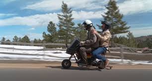 Due to hurricane like winds. Recreating The Dumb And Dumber Mini Bike Trip Is One Way To Live Dangerously Autoevolution