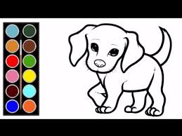 See also some of our popular coloring pictures here Dog Coloring Dog Drawing Dog Color Page Learn To Draw Dog Ø±Ø³Ù… Ùˆ ØªÙ„ÙˆÙŠÙ† ÙƒÙ„Ø¨ Youtube Dog Coloring Page Coloring For Kids Coloring Pages