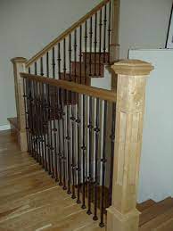 Wiggle or push the end of the spindle out of its holes in the handrail or bottom rail,. Should I Match My Staircase To My Hardwood Floor Stair Parts Usa