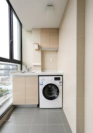 Drying rack adjustable ceiling pulley, aluminum alloy double rod clothes hanger, reinforced padded indoor dry hanger, balcony hand crank automatic lifting dryer, 3m/118in dry space. 10 Ideas For Tiny Laundry Spaces Recommend My