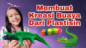 Silakan download gambar di atas dengan ukuran hd high definition melalui link di bawah ini. Membuat Kreasi Buaya Dari Plastisin Youtube