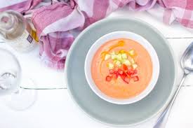 Gaspacho Ou Gazpacho Au Thermomix Yummix Recette Gaspacho Recette Gaspacho Recette