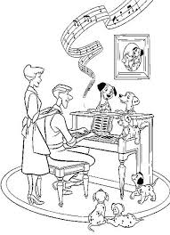 Coloring is a fun way for kids to be creative and learn how to draw and use the colors. 101 Dalmatians Book Coloring Home