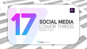 Download minimal lower thirds video templates by media_stock. 480 Social Media Video Templates Compatible With Adobe Premiere Pro