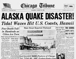 Kanamori, h., and anderson, d. This Day In History March 27 Alaska Hit By A Magnitude 9 2 Earthquake Chicago Tribune