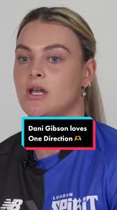 Dani Gibson is us all 🫶 #TheHundred #OneDirection #LouisTomlinson  #NiallHoran