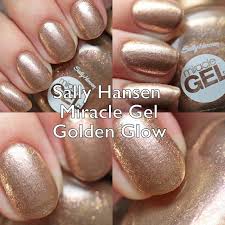 The Polished Hippy Sally Hansen Miracle Gel Golden Glow