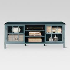 Windham Large Tv Stand Blue Overcast Gray Threshold Large Tv Stands Blue Tv Stand Living Room Tv Stand