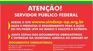 Confira agora como consultar pis e pasep online, e ainda aproveite para conferir quem tem direito a esses benefícios, veja o calendário de pagamentos, como se cadastrar, confira o telefone para tirar. Sindsep Ap Vai Dar Entrada Em Acao Individual Do Pis Pasep Condsef