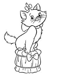 A window will appear, then you just have to print. Marie Coloring Page Disney Coloring Pages Coloring Pages Coloring Books