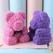 With us, you can send lilies online at the doorstep of the recipient. Preserved Roses Teddy Bear Long Lasting Artificial Soap Flower China Preserved Rose And Rose Bear Price Made In China Com