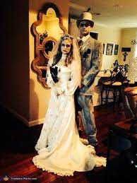 Ghost Bride And Groom Halloween Costume Contest At Costume Works Com Halloween Bride Ghost Bride Dead Bride Costume