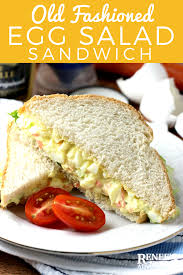 Easy Egg Salad Sandwich By Renee S Kitchen Adventures Easy Recipe For Egg Salad That Makes An Excellent Egg Salad Recipe Easy Easy Egg Salad Egg Salad Recipe