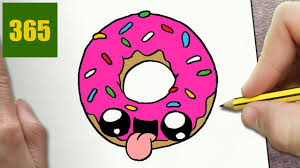 Come Disegnare Ciambelle Kawaii Passo Dopo Passo Disegni Kawaii Disegni Kawaii Kawaii Come Disegnare