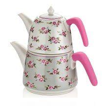 Neva N972 Porselen Caydanlik Takimi Tea Pots Tableware Tea