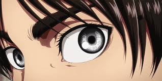 Eren jaeger from shingeki no kyojin in black &amp; Eren S Eyes Explore Tumblr Posts And Blogs Tumgir