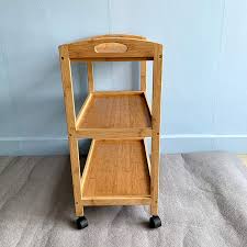 Homdox 5 tier steel wire shelving unit on wheels,chrome shelves for garage kitchen living room,heavy duty shelving rack, 23.2 x 13.8 x 72 inch (l x w x h) 4.6 out of 5 stars 871 2 offers from $80.99 Buy Brand Hygrad Bamboo 3 Tier Kitchen Storage Rack Serving Trolley Island Cart With Wheels Kitchen Home Up To 70 Off Www Precisaobalanca Com Br