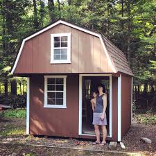 Our loft style bunkie, cabin, guest house, studio or shed maximizes total sleeping and/or storage space for the available footprint. Lakeside Bunkie North Country Sheds Facebook