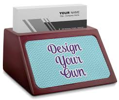 Use crello's templates and tools. Design Your Own Red Mahogany Business Card Holder Youcustomizeit