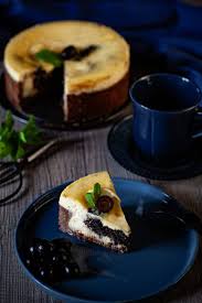 Cheesecake Au Citron Coeur D Olives Noires Hojiblanc D Espagne Un Dessert Etonnant