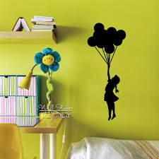 Use as kids wall decor or easy wall art for any room in the house. Girl Balloon Wall Sticker Girl Wall Decal Diy Modern Wall Decor Easy Wall Art Cut Vinyl Stickers B3 Sticker Name Decorative Vinyl Wall Stickerssticker On The Rear Window Of The Car Aliexpress
