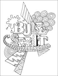 36+ curse word coloring pages for printing and coloring. Free Printable Coloring Pages For Adults With Swear Words