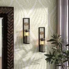 Large outdoor candle wall sconces. Large Wall Candle Sconce Wayfair