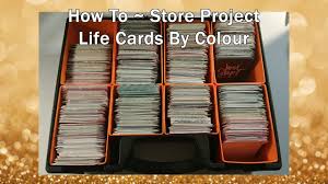 Use to crop tool to select the size you want your photo to print at (3x4 or 4x6 for project life at 300dpi). How To Organise And Store Project Life Cards Youtube